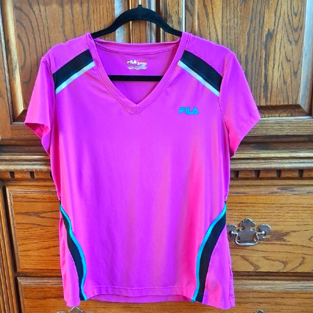 Fila Women's Pink Athletic Top